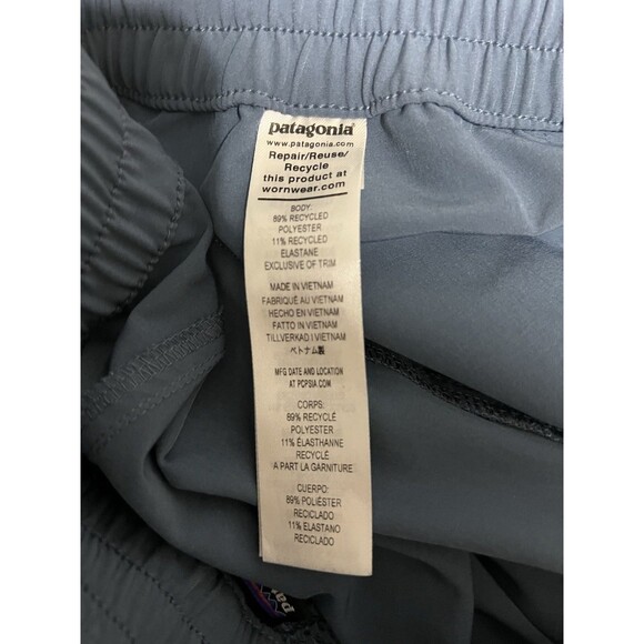 Youth PATAGONIA Elastic Waist Pants Sz 12 Dark Grey Joggers - Picture 6 of 7